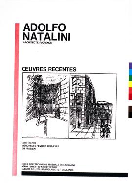 Adolfo Natalini : Œuvres récentes