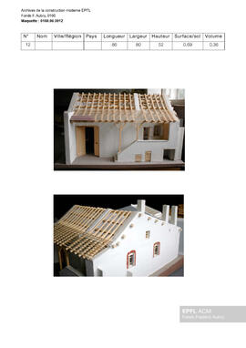 Maquette non identifiée