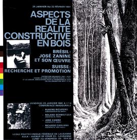 Aspects de la réalité constructive en bois : Brésil : José Zanine et son œuvre : Suisse : recherc...