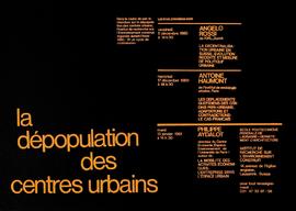 La dépopulation des centres urbains