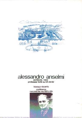 Alessandro Anselmi : travaux récents