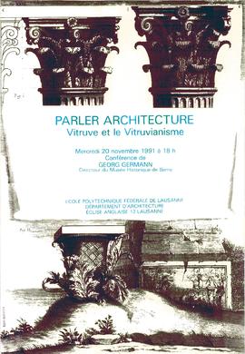 Parler architecture : Vitruve et le vitruvianisme