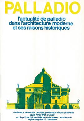 L'actualité de Palladio dans l'architecture moderne et ses raisons historiques