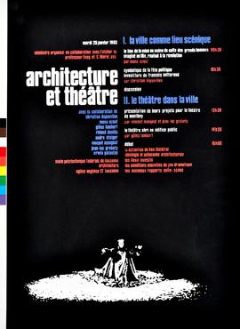 Architecture et théâtre